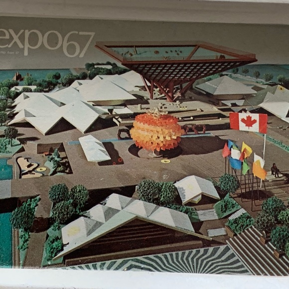 Expo 67 dish Le pavilion du Canada 🇨🇦 - Picture 2 of 6